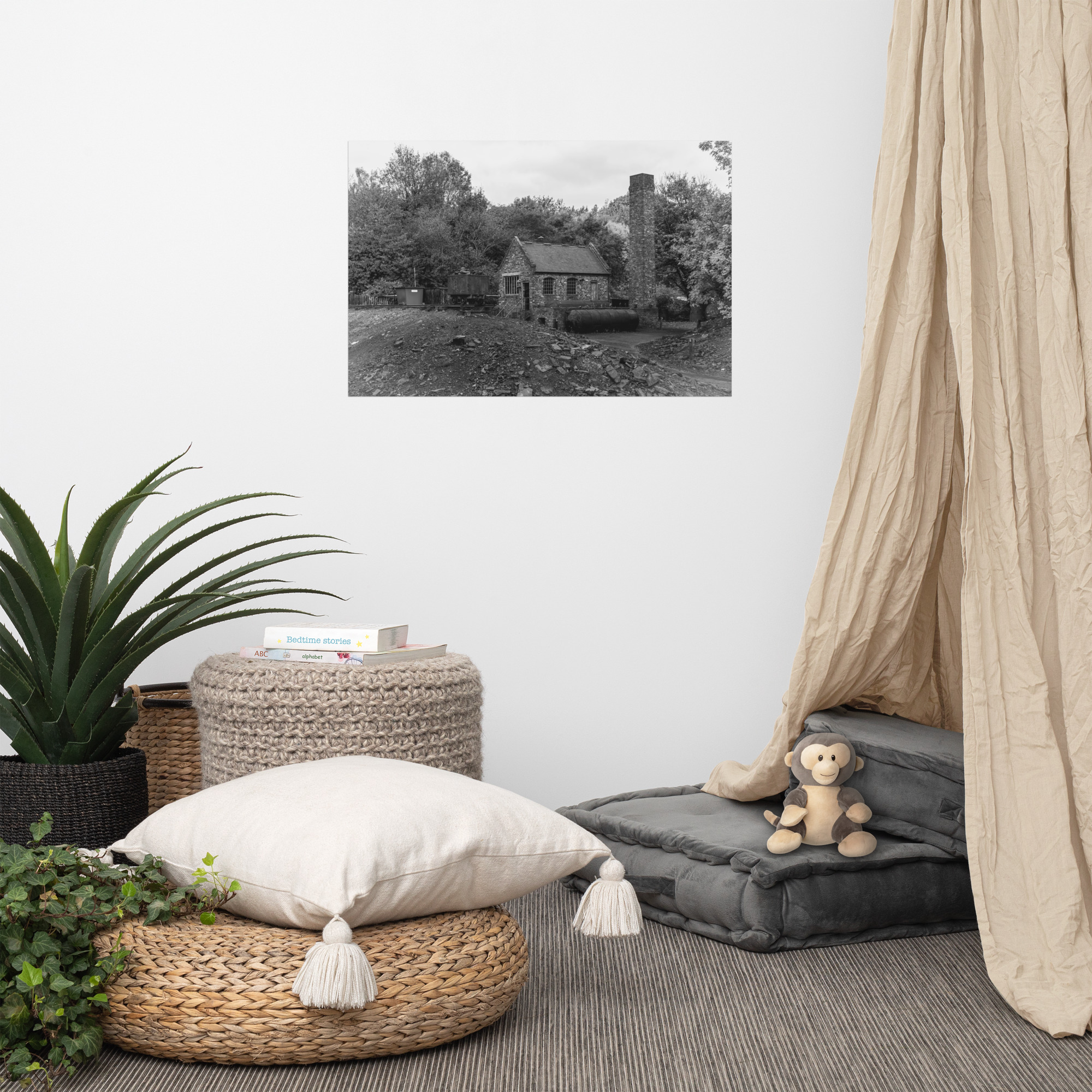 Black county museum mine - Fine art print - Image 5