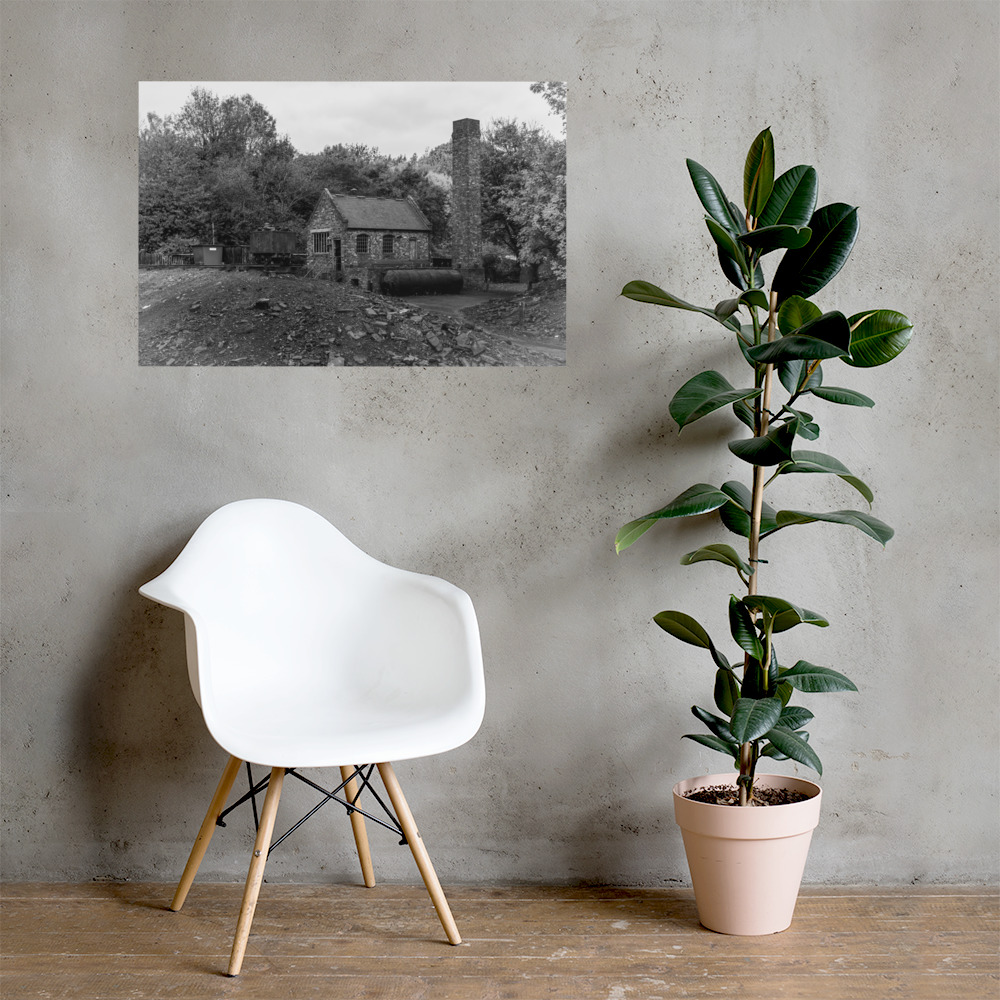 Black county museum mine - Fine art print - Image 3