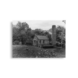 Black county museum mine - Fine art print