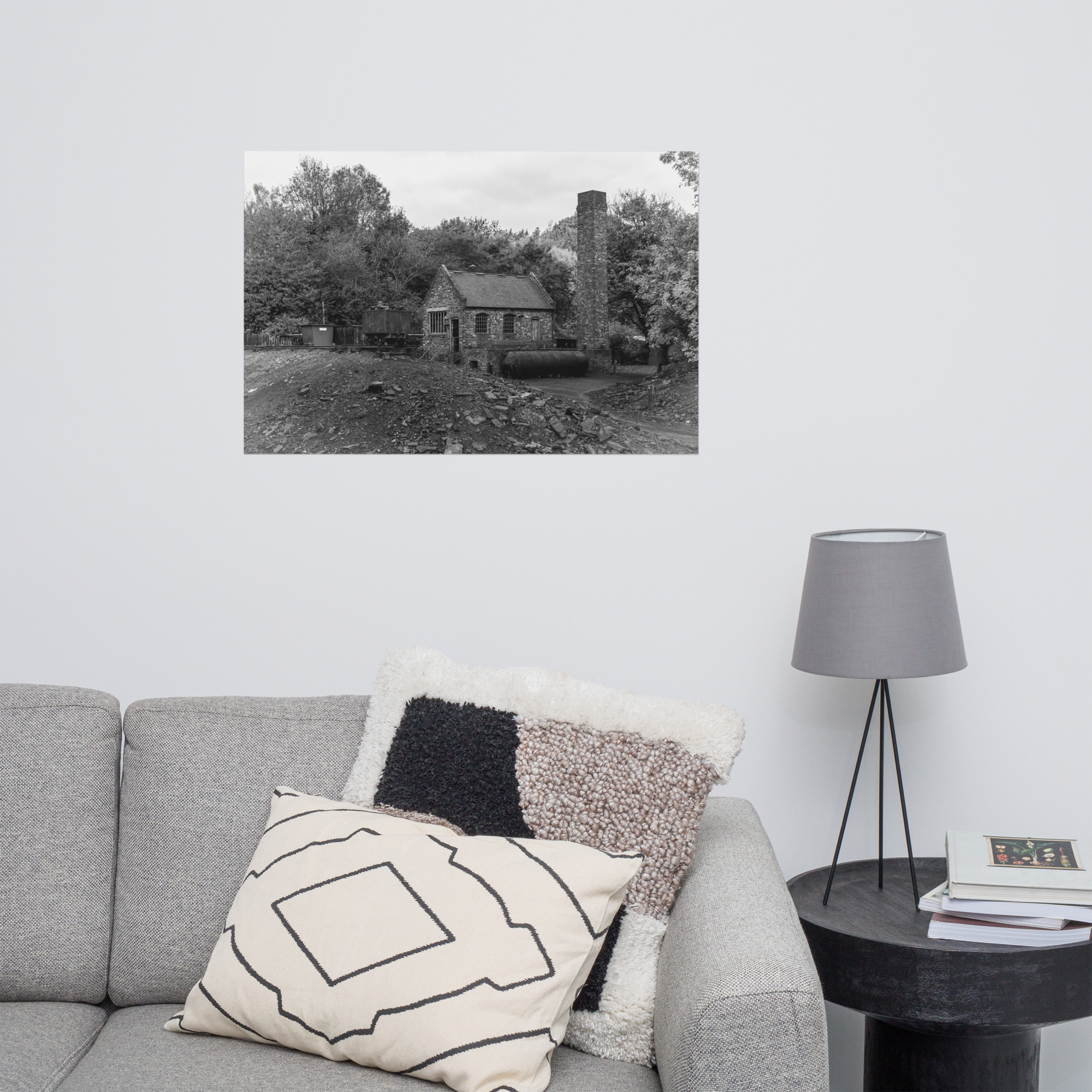Black county museum mine - Fine art print - Image 8