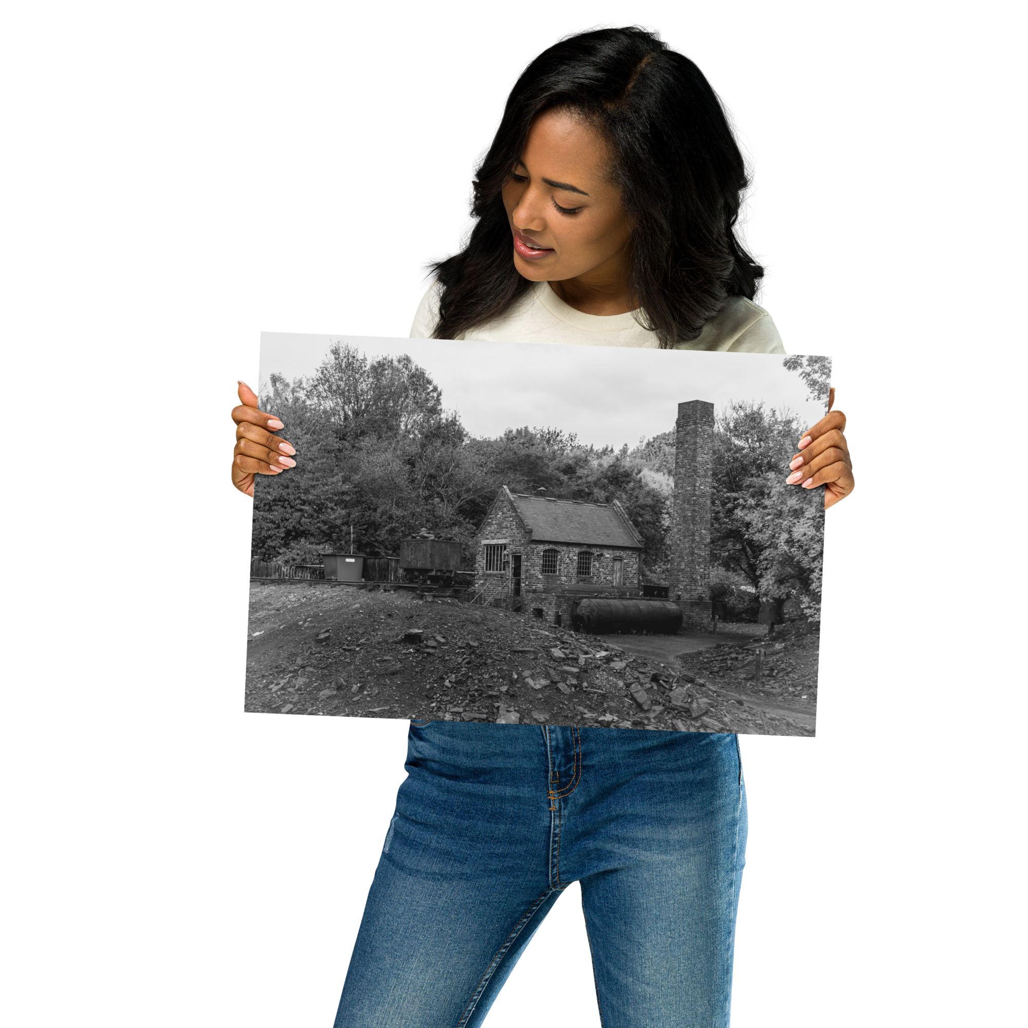 Black county museum mine - Fine art print - Image 2