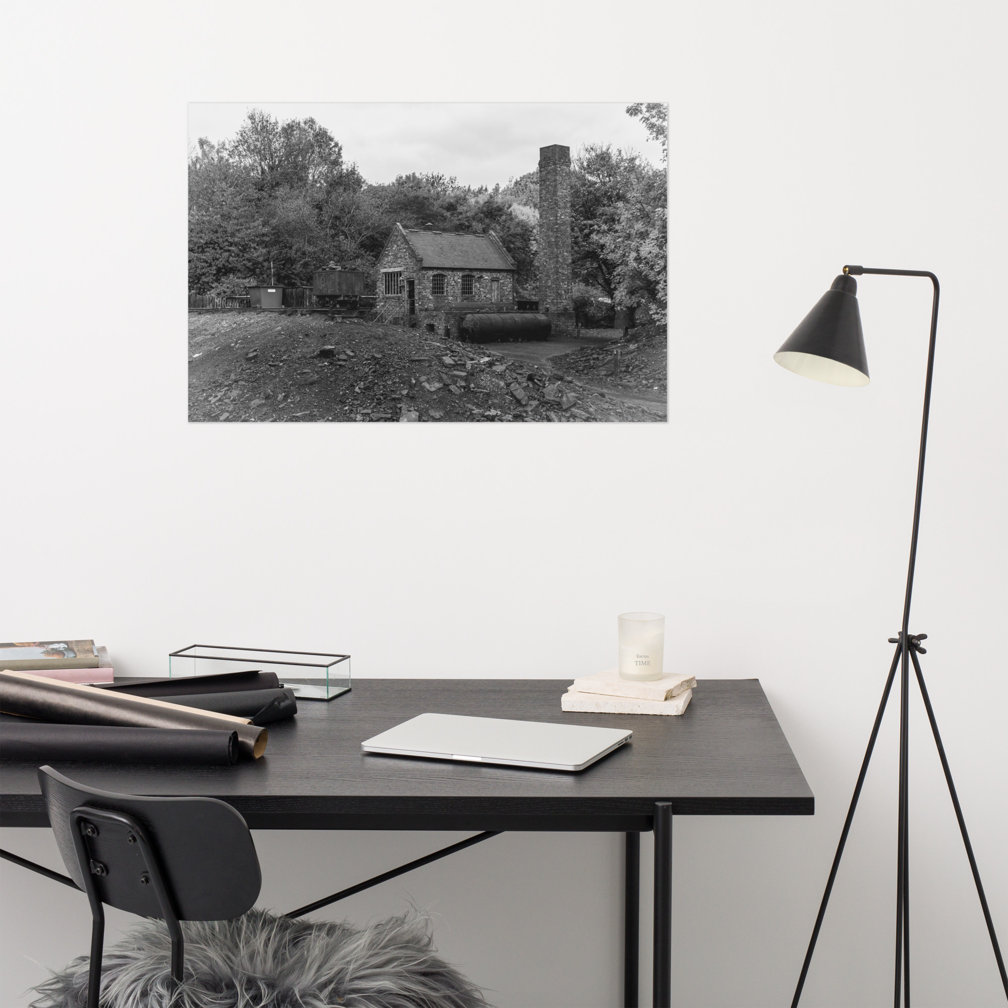 Black county museum mine - Fine art print - Image 9