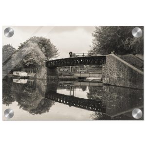 Black country living canal - Acrylic fine art print